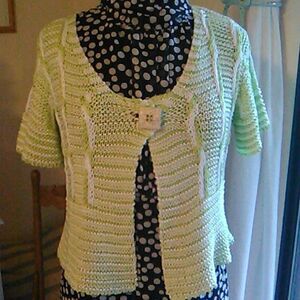 ZaZies Hand Crocheted Sweater